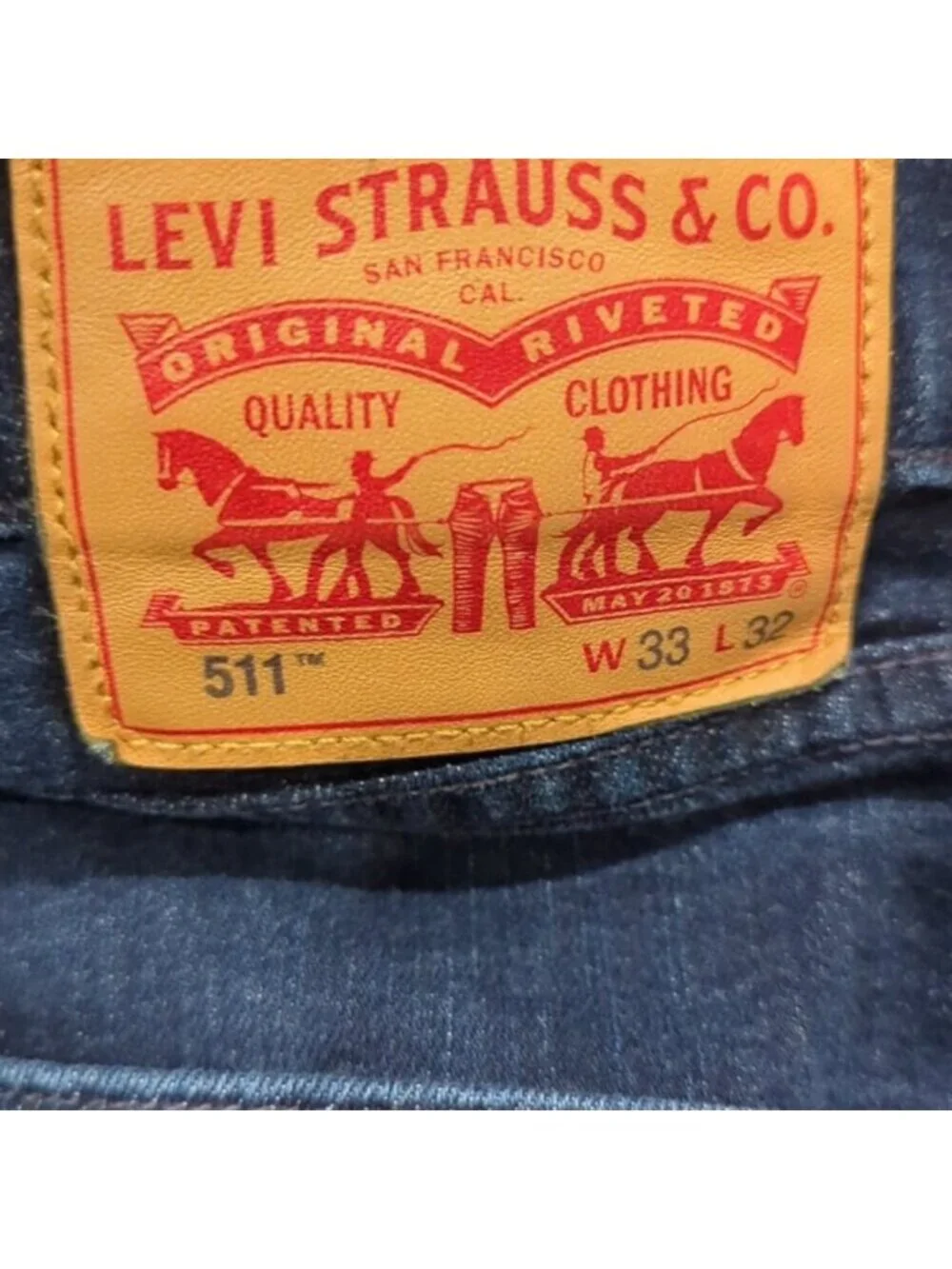 Levi's Mens 511 Slim Fit Jean inseam 30.5